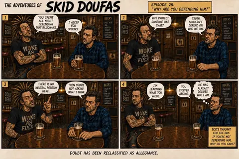 Preview of Episode 25, Are You Defending Him?